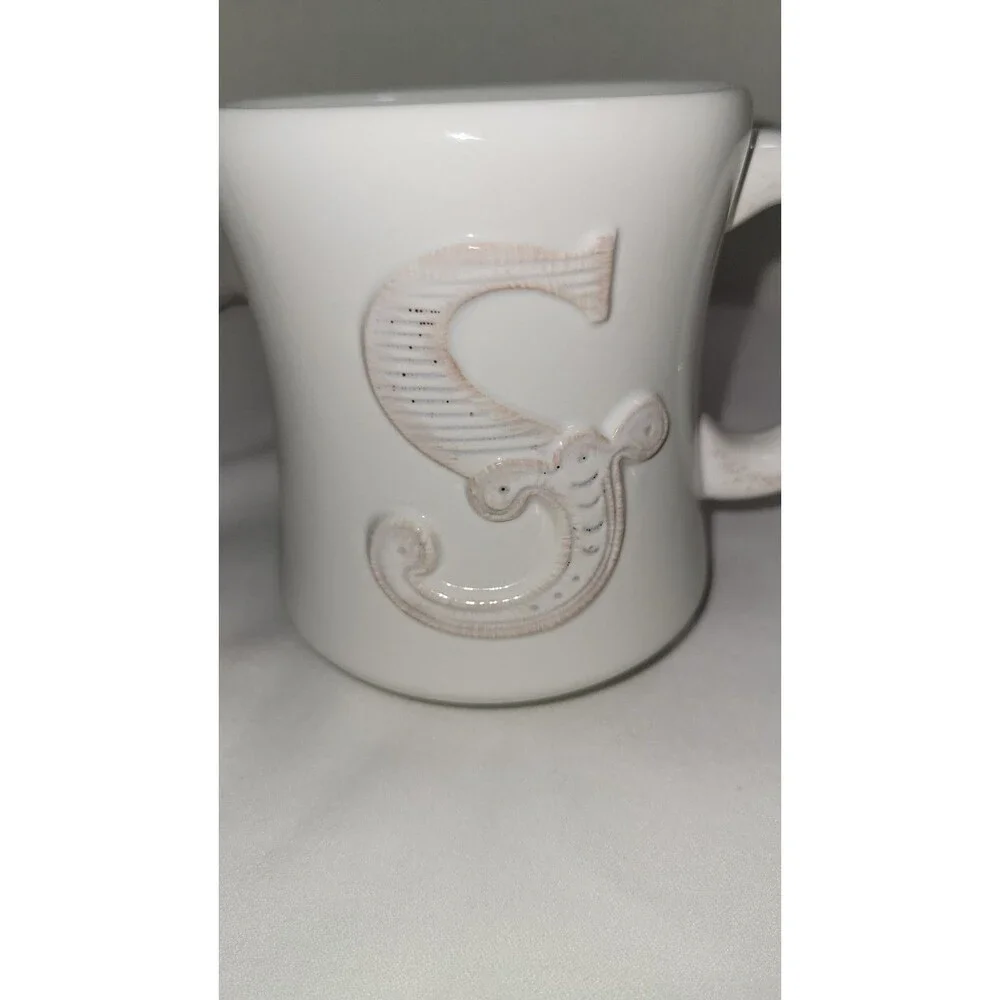 Hallmark Stephen Carter Monogram S Initial Coffee Cup Mug
